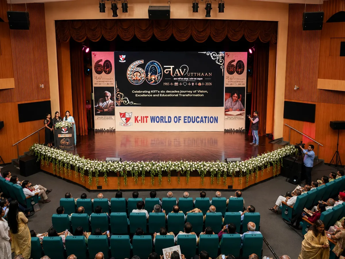K-IIT's 60-year Nav Utthaan celebration on stage